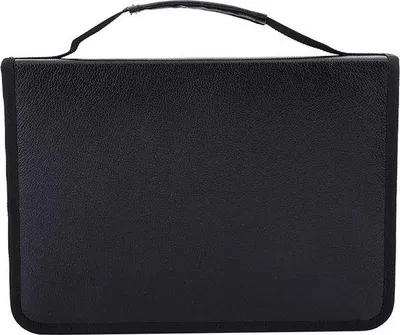 Image de Porte-crayons grande capacité en cuir PU, 6 couleurs, élastique