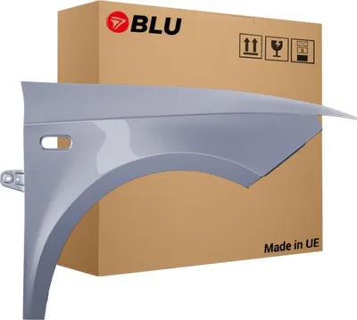 Immagine prodotto di BLU Parafango compatibile con Seat Ibiza (6J - IV 4. Generation) LY7H Destra Silber AkoyaSilber | 2008-2017 | Anteriore | Verniciato | Pronto per il montaggio | Zincato