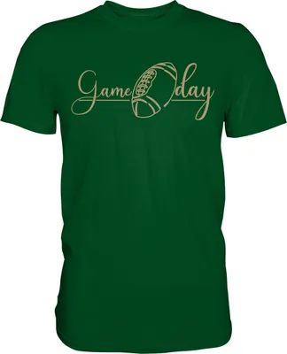 Produktbild von American Football Spieltag T-Shirt – Bottle Green / S
