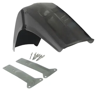 Image de Cache-mousse avant noir, modèle BestPrice, pour Vespa Citta Mofa et Piaggio Citta Mofa