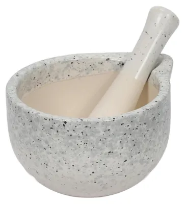 Produktbild von Küchenmörser mit Stößel, Keramik