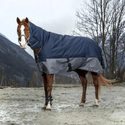 Zdjęcie produktu dla Koc do wypasu Equithème, rozmiar 6'0 - koc Tyrex 600D Combo, 350g