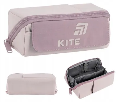 Obrázek produktu pro Kosmetická taštička pro dospívající dívky, dvě přihrádky, růžová taštička Kite