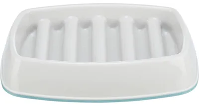 Image de Gamelle en plastique Slow Feeding 0,35 l/15 × 15 cm grise