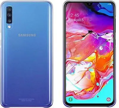 Produktbild von Samsung Galaxy A70 Hülle - Kunststoff - Samsung Backcover - Lila