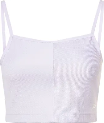 Image de Reebok Yoga Performance Rib Crop Sport-top Lila M Frau Lila M