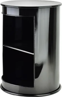 Produktbild von Beistelltisch Metall Roger ROGER 33,5 x H46 cm Schwarz 1 Stück
