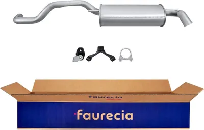 Produktbild von HELLA 8LD 366 036-501 Endschalldämpfer für VW Polo Schrägheck (6N1) Auspuff