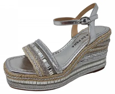 Produktbild von Alma En Pena Keilsandalette Silber