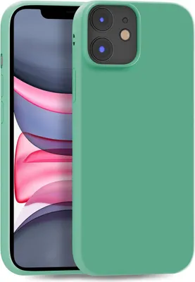 Produktbild von Hülle für Apple iPhone 11 - Handyhülle Cover aus Silikon in Dunkelgrün