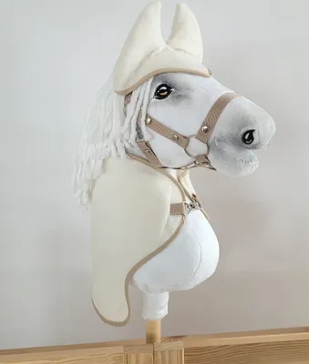 Obrázek produktu pro Hobby Horse A3 set: koberec + chrániče sluchu - krémový