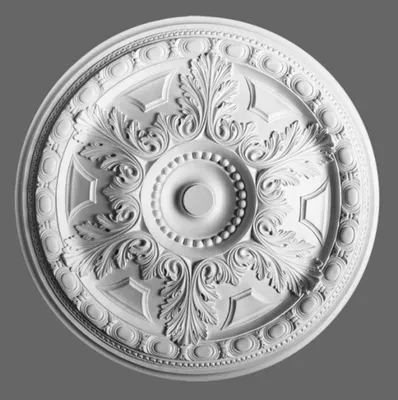 Immagine prodotto di Casa Padrino rosone in stucco 71 x 71 cm rosone da soffitto in stucco rosone da soffitto rosone da parete rosone barocco art nouveau