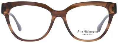 Produktbild von Ana Hickmann AH6491 Brillenfassung Damen Azetat Braun 52-16-140