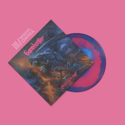 Image de ++ BONEHUNTER - Children Of The Atom - LP (bleu et rose)