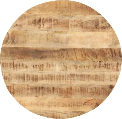 Produktbild von Tischplatte Massivholz Mango Rund 25-27 mm 40 cm