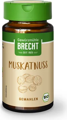 Zdjęcie produktu dla Młynek do przypraw Brecht Gałka muszkatołowa mielona, 35 g