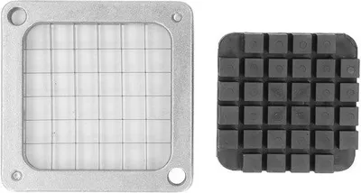 Immagine prodotto di Dailygoods - Tagliapate per patatine fritte, lama in acciaio inossidabile - Tagliatutto per verdure - Tritatutto professionale - Macchina da taglio - Resistente - Lega di alluminio