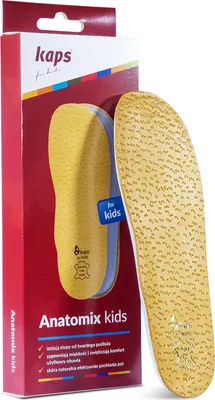 Produktbild von Geformte Ledereinlagen für Kinderschuhe - Kaps Anatomix Kids - Größe 29/30 EUR