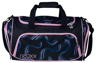 Zdjęcie produktu dla Torba sportowa neoxx Torba sportowa neoxx Move Hello Wave czarna