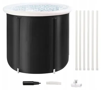 Zdjęcie produktu dla Składana Beczka Do Zimnych Kąpieli 75Cm Wanna Regeneracyjna 420L Balia Xl