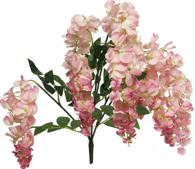 Produktbild von artplants.de Dekozweig Blauregen JIALAN, rosa, 75 cm - Künstliche Blume