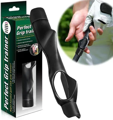 Immagine prodotto di Allenatore per la presa del golf, regolabile, strumento di allenamento per la presa e la postura, adatto a principianti e professionisti
