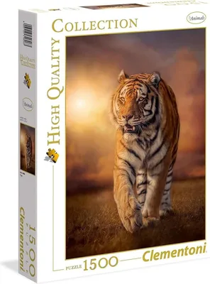 Produktbild von Clementoni 31806 - 1500 T High Quality Collection - Tiger