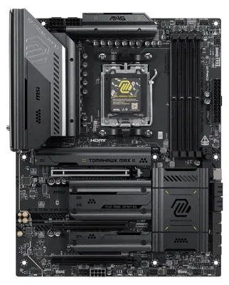 Produktbild von Msi Mag B850 Tomahawk Max Wifi Ii Am5 Mb 4Xddr5 4Xsata 4Xm.2