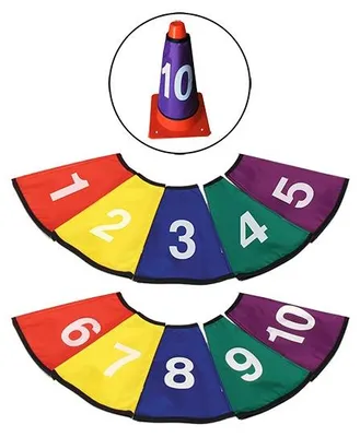 Immagine prodotto di Set 10 Copri Numbenet Per Cono Pennarello In Pvc