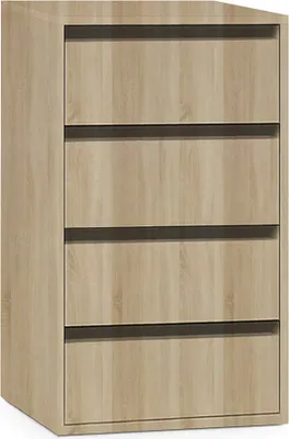 Obrázok produktu pre Súprava štyroch šuplíkov do skrine 200 a 230 cm UNIV - dub sonoma