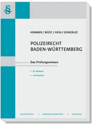 Zdjęcie produktu dla Polizeirecht Baden-Württemberg