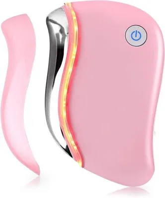 Produktbild von Elektrisches 4-in-1 Gesichts-Gua-Sha-Massager für Hautstärkung und Anti-Aging mit 4 Funktionen