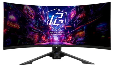Produktbild von ASRock 86.3cm PG34QRT2B 21:9 HDMI/DP/USB schwarz WQHD
