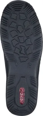 Produktbild von Rieker Damen Slipper Halbschuh sportiv Outdoor Zugband robuste Sohle L0550, Größe:38 EU, Farbe:Schwarz