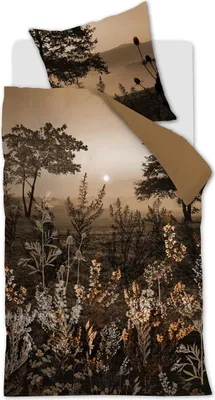 Produktbild von Beddinghouse Mako-Satin-Bettwäsche-Garnitur Evening Farbe Brown Größe 155x220