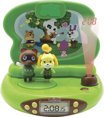 Image de Réveil Projecteur Animal Crossing en 3D