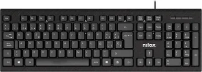 Obrázok produktu pre Nilox NXKBE000011, Kábel, USB, QWERTY, Čierna