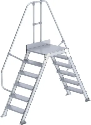 Produktbild von Günzburger Steigtechnik Überstieg 60° Stufenbreite 600 mm 4 Stufen - 600904