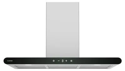 Obrázek produktu pro KlarsteinDigestoř CurveVent, 700 m³/h, Touch, LED, 110 W, EEK A+