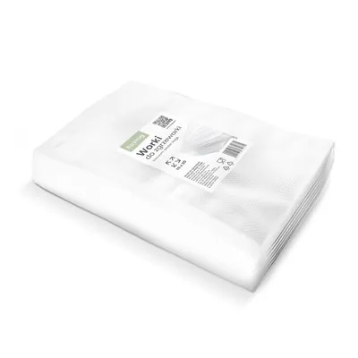 Zdjęcie produktu dla Huslog worki do zgrzewarki próżniowej 50 szt. 15 x 20 cm do żywności sous vide