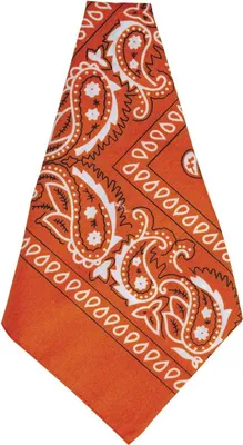 Image de Fiestas Guirca - Foulard à motifs Accessoires, Denim FG262 (Taille unique) (Orange)