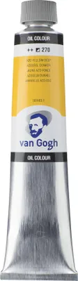 Zdjęcie produktu dla Tubka z farbą olejną Van Gogh 200 ml Azo Yellow Dark 270