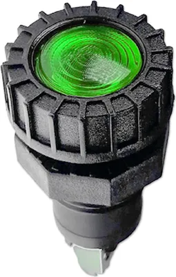 Produktbild von Kontrollleuchte | 12V | 2W | Grün | Schraubanschluss | Ø17mm