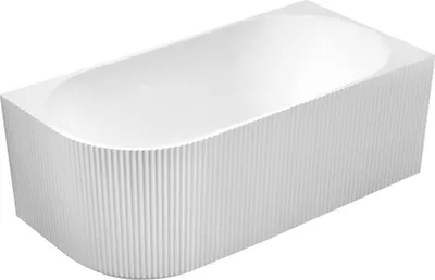 Produktbild von Aqualine TIBERA STRIP R Eck-Standwanne, 170x80cm, Weiß