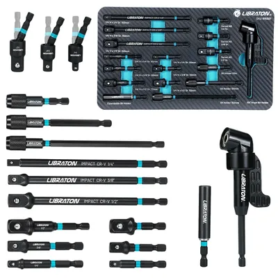 Produktbild von Solidchoice – 17-teiliges Set von Schlagkopf-Adapter