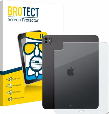 Produktbild von BROTECT Entspiegelungs Schutzglas für Apple iPad Pro 13" 2025 (Rückseite) Schutzfolie Panzer Folie Glas Display Schutz matt