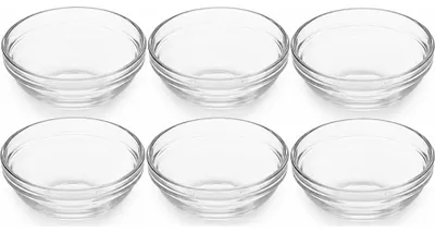 Produktbild von 6er-Set Glas-Schälchen Kyklos, 220 ml, Durchmesser 10 cm, 8 cm