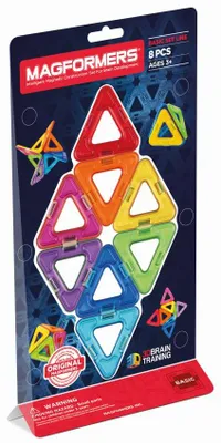 Produktbild von Magformers Set Triangle, 8 Teile.