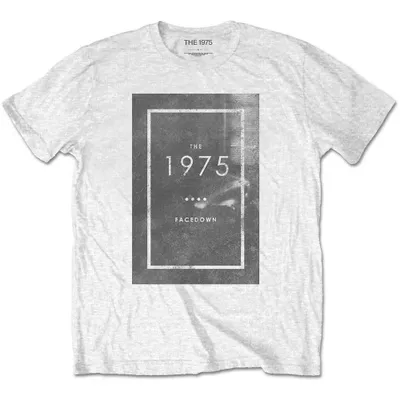 Obrázek produktu pro The 1975 Facedown White L Tričko