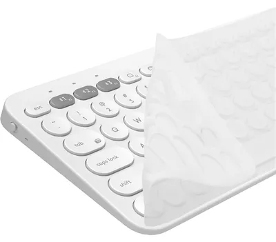 Produktbild von kwmobile Silikon Tastaturschutz für Logitech K380 - QWERTY US Keyboard Cover Abdeckung - Transparent